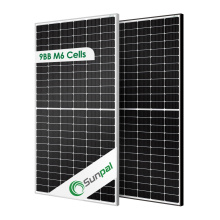 Sunpal Mono Perc 166 mm Celdas 425W 430W 435W 440W 445 W Panel PV Solar con certificación CE